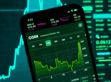 grafico incrementale del Coinbase